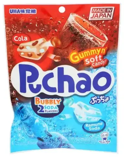 Uha Mikakuto Candy Puchao Bubbly Soda