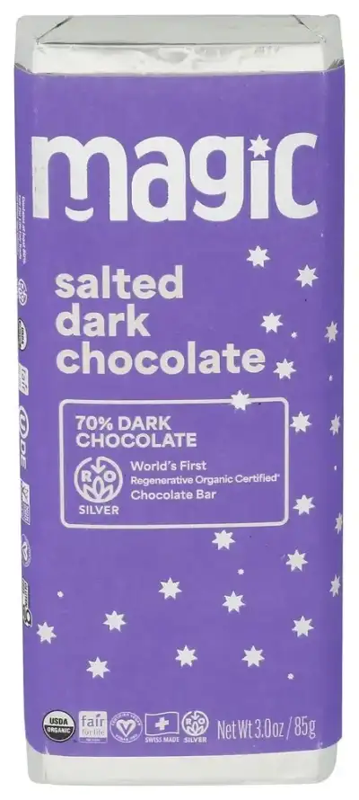 Magic Chocolate Chocolate Dark Salted Bar