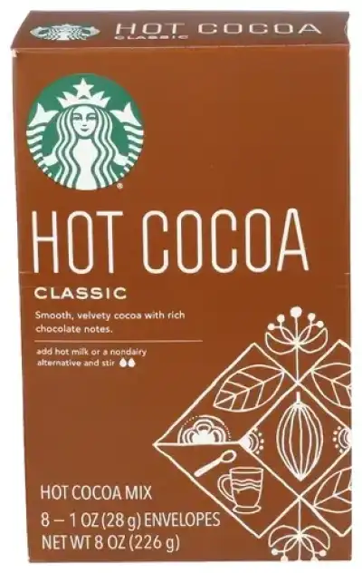 Starbucks Cocoa Hot Classic Box 8Pc