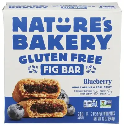 Natures Bakery Fig Gf Blueberry 6Ct Bar