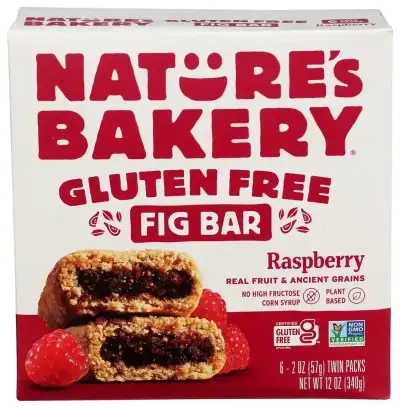 Natures Bakery Gf Fig Raspberry 6Ct Bar