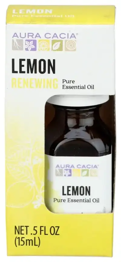 Aura Cacia Oil Ess Lemon Bxd