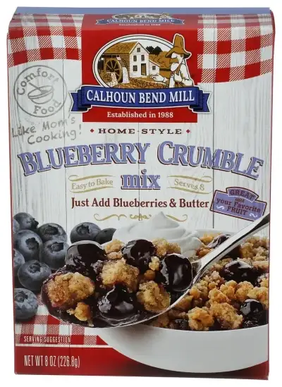 Calhoun Bend Mix Blberries Crumble