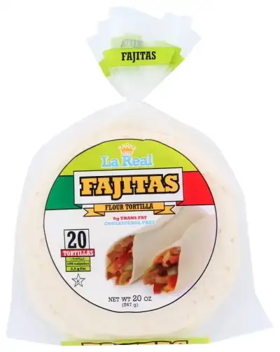 La Real Tortilla Flour 6In