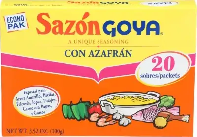 Goya Sazon Azafran 20Ct