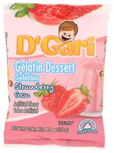 Dgari Gelatina Strawberry Wmlk