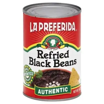 La Preferida Bean Refried Black Authen