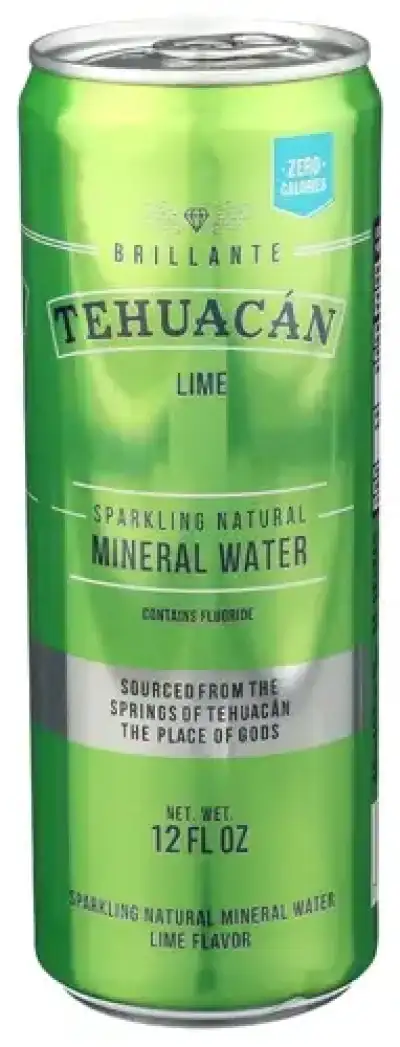 Tehuacan Brillante Water Mineral Lime