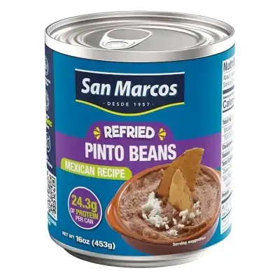 San Marcos Beans Pinto Refried