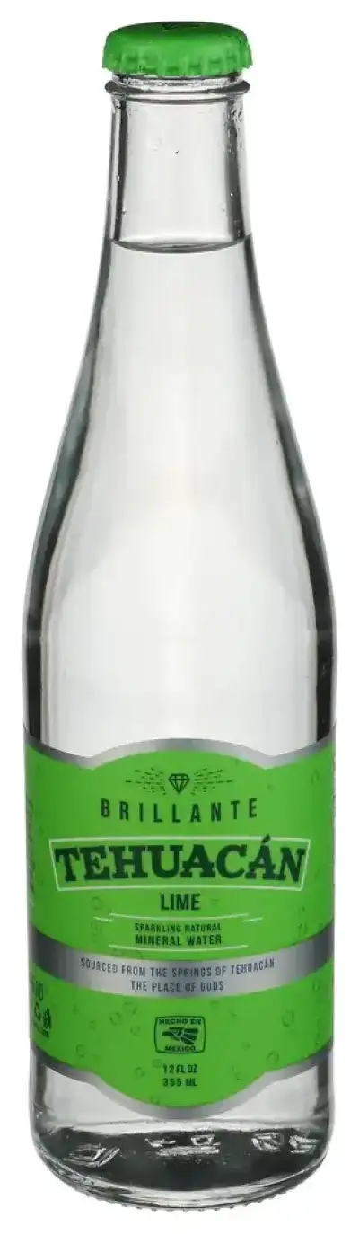 Tehuacan Brillante Water Mineral Spark Lime