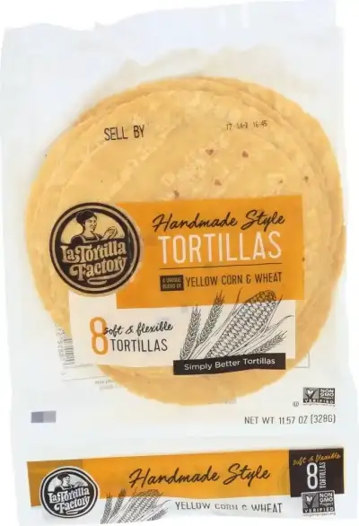 La Tortilla Factory Tortilla Corn Hms Yllw
