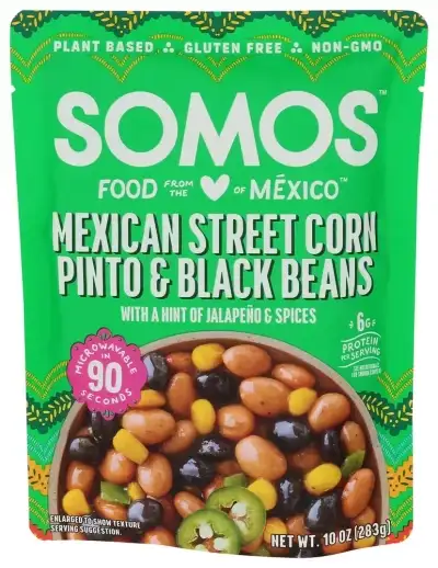 Somos Beans Black & Corn Str Mex
