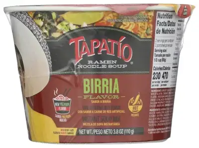 Tapatio Ramen Ramen Bowl Birria