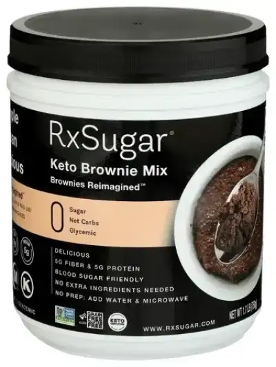 Rxsugar Mix Brownie Keto Canister