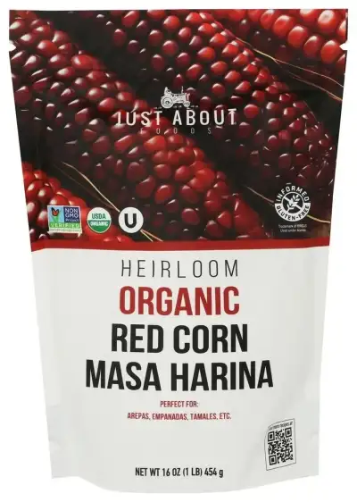 Just About Foods Masa Harina Red Organic