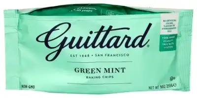 Guittard Baking Chips Green Mint
