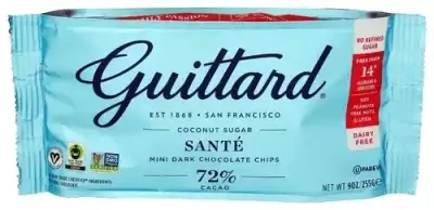 Guittard Choc Chp 72 Dk Mni Ccnt Sgr