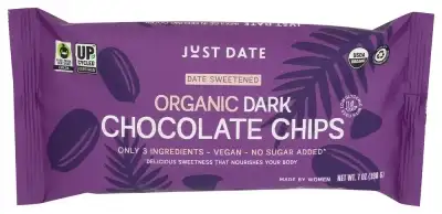 Just Date Chocolate Chp Dk Dte Swt
