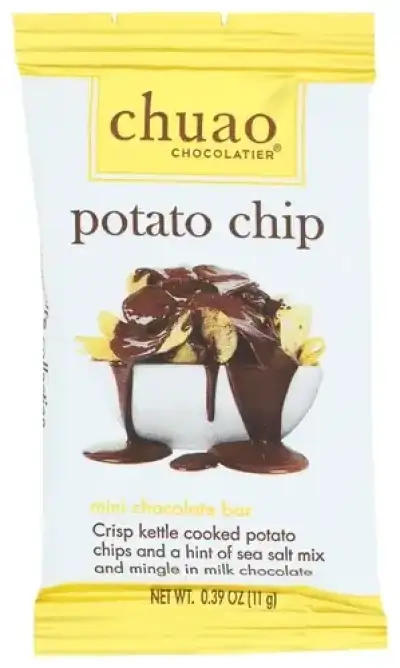 Chuao Chocolatier Bar Choc Potato Chip Mni