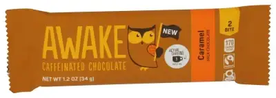 Awake Bar Caramel Milk Choc