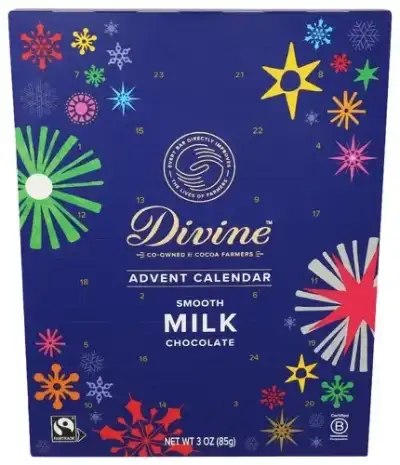 Divine Chocolate Calendar Fair Trade Advent