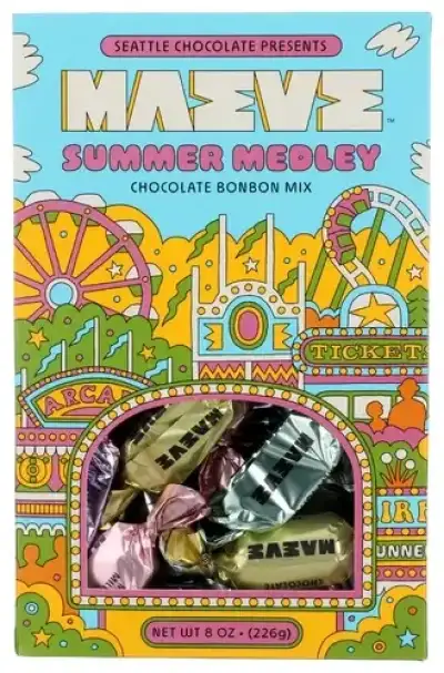 Maeve By Seattle Chocolat Bonbon Box Summer Mdly