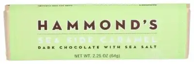 Hammonds Candies Choc Bar Dark Ssalt Crml