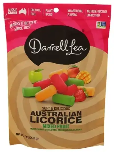 Darrell Lea Candy Lqrice Mxd Flavourr
