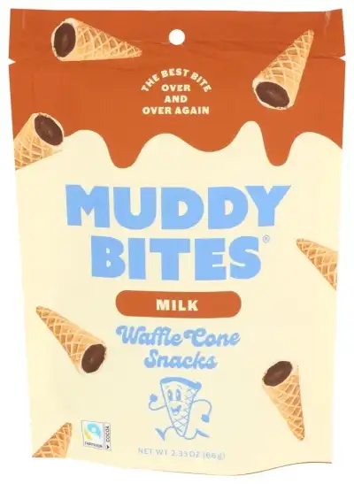 Muddy Bites Snack Wflcn Milk Chocolate