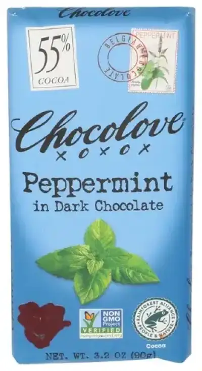 Chocolove Choc Bar Drk Choc Pprmnt