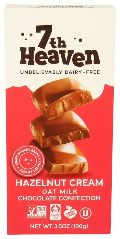 7Th Heaven Choc Bar Hazelnut Cream
