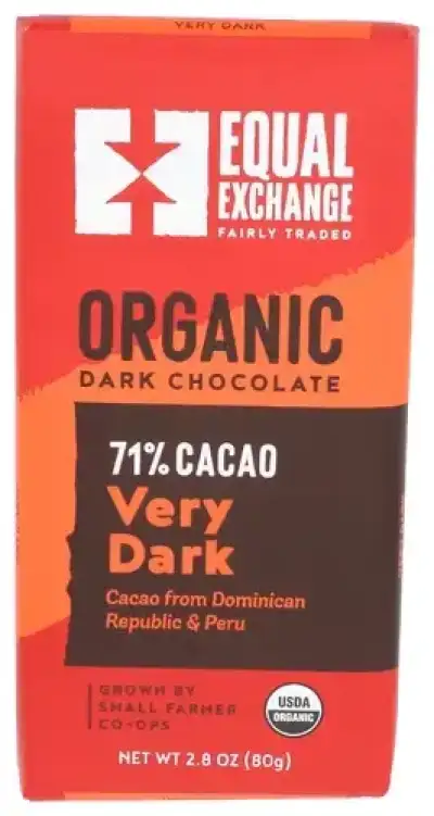 Equal Exchange Choc Bar Very Dk Organic