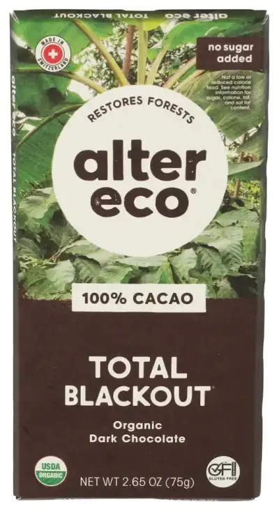Alter Eco Choc Br 100Cac Blckt