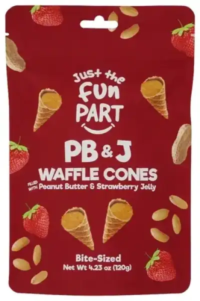 Just The Fun Part Cones Wfl Fd Ptbutter Strby