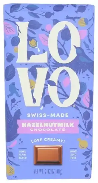 Lovo Bar Choc Hazelnut Milk