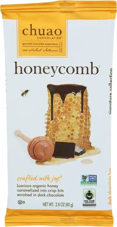 Chuao Chocolatier Choc Bar Honeycomb Drk