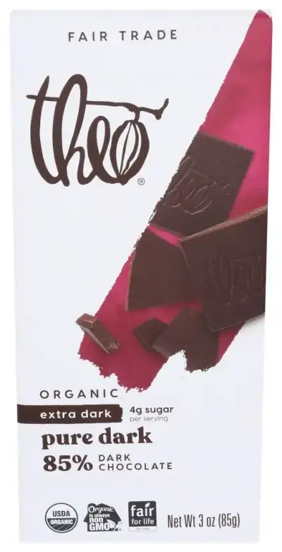 Theo Chocolate Choc Bar Drk 85%