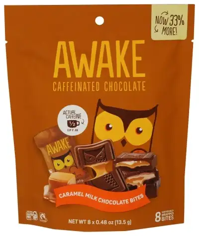 Awake Choc Milk Crml Bag 8Ct
