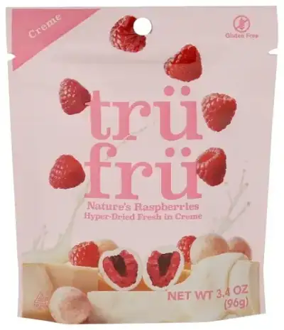 Tru Fru Indulge On The Go Raspberries Crm Frz Dried