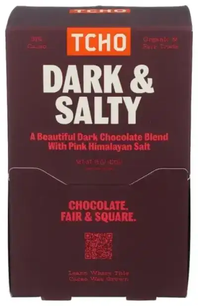 Tcho Chocolate Dark And Salty
