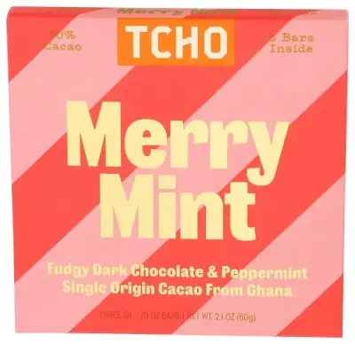 Tcho Bar Choc Drk Peppermint