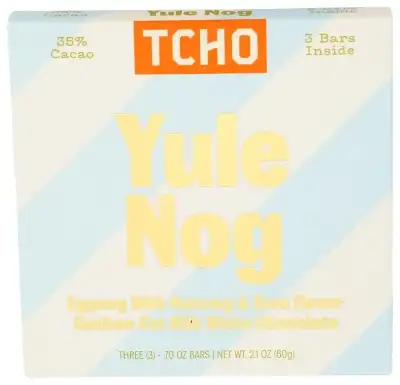 Tcho Bar Choc Wht Yule Nog