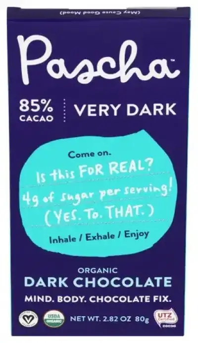 Pascha Choc Bar 85 Organic
