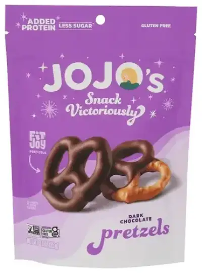Jojos Chocolate Bites Pretzel Choc Drk