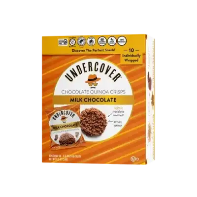 Undercover Quinoa Crisp Mlk Chc Quinoa10Pk