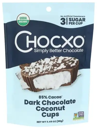 Chocxo Choc Cup Dk Coconut Crm