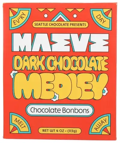 Maeve By Seattle Chocolat Bonbon Box Drk Choc Mdly
