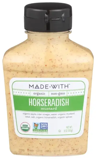 Made With Mustard Horseradish Organic