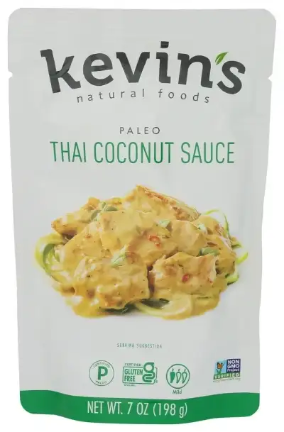 Kevins Natural Foods Sauce Coconut Thai