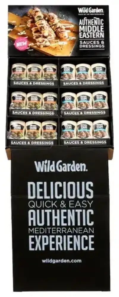 Wild Garden Sauces 2Var Dsp 36Pc